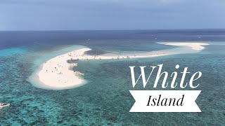 White Island in Camiguin  White Beach  DJI Mini 4 Pro Drone Shot [upl. by Leak]