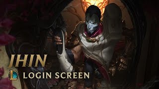 Jhin the Virtuoso  Login Screen  League of Legends [upl. by Ardnuhsal]