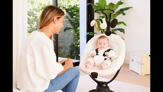 Swoon Evolution Elektrische Babywippe  innovative komfortable und stylische Babyschaukel [upl. by Latreshia]