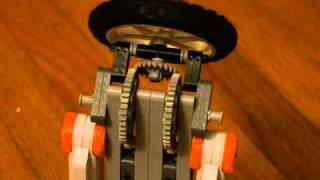 Differentialdrive pan and tilt mechanism Lego Mindstorms NXT [upl. by Cirted730]