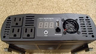 Cobra 2500 Watt Inverter CPI2575 Unboxing and Review  Review part 12 [upl. by Falkner786]