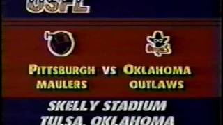 1984 Pittsburgh Maulers at Oklahoma Outlaws [upl. by Wiley883]