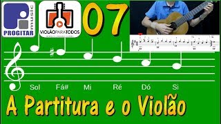 A Partitura e o Violão 07 Tema SB 1 VpT [upl. by Atirihs]