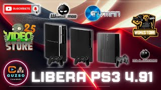 LIBERA TU PS3 491 HEN OFICIAL  MULTIMAN  WEBMAN  IRISMAN  2 TIENDAS  LICENCIAS [upl. by Daye433]