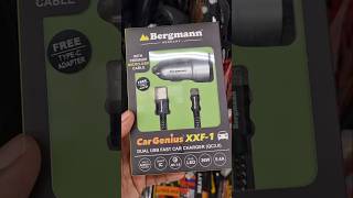 Best Car Charger  Bergmann CarGenius XXF1  Fast Charging [upl. by Asilehc]