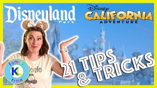 Disneyland California  21 Tips and Tricks  Southern California Vacation [upl. by Culliton]