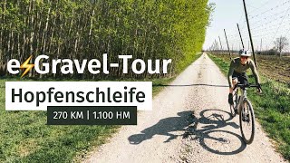 Starke EGravelBike Tour aus München Hopfenschleife in Oberbayern 270 km  WasserRadlwege [upl. by Leonhard]