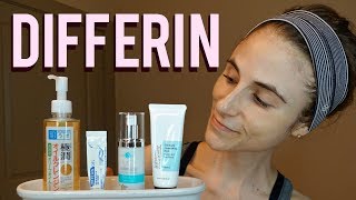 Differin skin care routine for dark spots and melasma Dr Dray [upl. by Hirz]