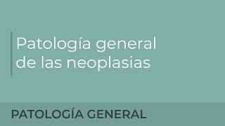 Patología general de las neoplasias Manuel Buitrago Ruiz [upl. by Atinev]