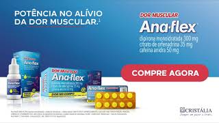 Conheça Anaflex potência no alívio da dor muscular [upl. by Ahsiekit]