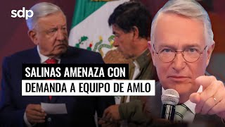 RICARDO SALINAS 🤑 AMENAZA con DEMANDA 😳 a vocero de AMLO por revelar su DEUDA de IMPUESTOS 💰 [upl. by Ennovoj]