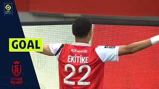 Goal Hugo EKITIKE 9  SdR STADE DE REIMS  OGC NICE 23 2122 [upl. by Dreeda]