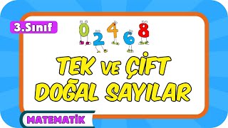 Tek ve Çift Doğal Sayılar Romen Rakamları 📘 3Sınıf Matematik 2024 [upl. by Wenger165]