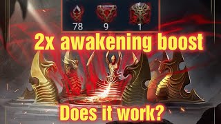 Awakening Boost Event Raid Shadow Legends [upl. by Livesay]