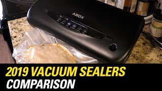 Vacuum Sealer Machine Comparison ABOX vs Xin Bao Long [upl. by Gudren]