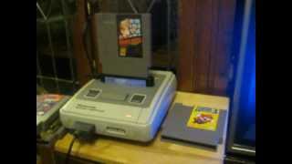 100th Video Special  RetroBit RetroPort Video Review  Play NES games on your SNES [upl. by Cyndia]