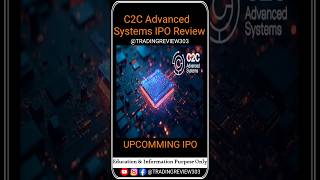 c2c advanced systems limited ipo gmp  c2c advanced systems ipo review  c2c ipo review [upl. by Lexa409]