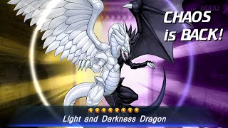 CHAOS DRAGONS NEVER DIE Light And Darkness Dragon Deck YuGiOh Master Duel [upl. by Clerc]