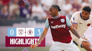 West Ham 03 Chelsea  Premier League Highlights [upl. by Strong294]