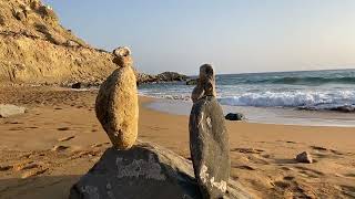 Matala May 2023 and Red Beach walk Crete Greece [upl. by Ishmul]