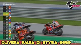 Hasil Full Race MotoGP Styria Hari ini Di Sirkuit Redbull Ring 2020  MotoGP Styria 2020 Hari ini [upl. by Nogam398]