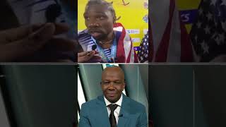 Donovan Bailey Theres an easy way to HUMBLE someone reacts to Noah Lyles comments  paris2024 [upl. by Eemla]