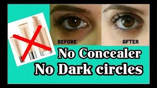 Hide Dark Circles WITHOUT CONCEALER  LIVE DEMO  Stylopedia [upl. by Giess]