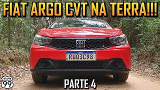 Fiat Argo 13 Drive CVT 2024 na TERRA PARTE 4 [upl. by Nairrad]