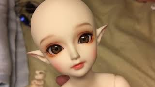 BJD review  Fairlyland Minifee Eliya RECAST [upl. by Katrine524]