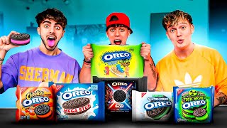 PROBANDO LAS OREOS MAS RARAS DEL MUNDO CON FEDE VIGEVANI Y IAN LUCAS [upl. by Emmit]