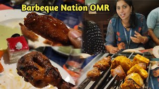 Barbeque Nation OMR Thoraipakkam  HCL team lunch  UVL [upl. by Ydwor582]