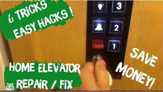 Home Elevator quick and easy fixes hacks  Leeson Speedmaster Inclinator Motor noises gate fix help [upl. by Auberbach]