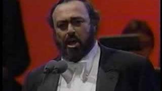 Pavarotti Bixeo quotLa Mia Canzone Al Ventoquot [upl. by Gnaw]