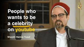 Who are you trying to impress  Shaykh Hamza Yusuf [upl. by Skolnik981]