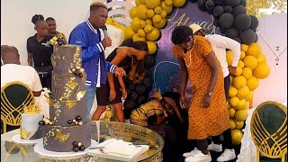 😭😭 DEM WA FACEBOOK FRIEND YVONNE COLLAPSES AT HER BIRTHDAY PARTY [upl. by Zitah391]