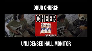 Drug Church  Unlicensed Hall Monitor Guitar Cover [upl. by Luapnaej]