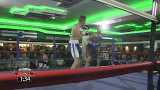 Scott Kearns vs Alex Wansborough  BBU Boxing [upl. by Jarvey]