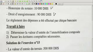 Comptabilité Approfondie Vidéo N 10 Exercices corrigés [upl. by Mlohsihc440]