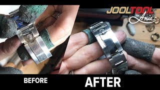 Rolex clasp polished on Jooltool [upl. by Amoeji516]