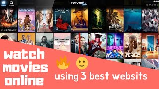 How to watch movies Online  top 3 best online movie websites  Faheem Hassani [upl. by Goth]