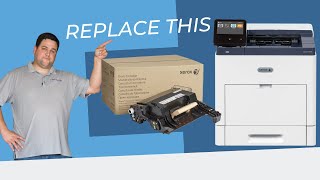 How to replace the drums on your Xerox machine Versalink b600 b605 b610 b615 [upl. by Yenattirb]