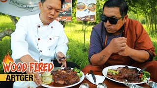 Mongolian Ribeye and Rump Steak  WoodFired wShimizu amp Khan’s Kitchen [upl. by Albur597]