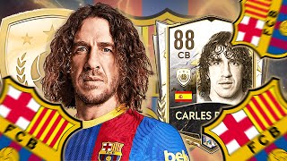 MOST DISSAPOINTING CB EVER 88 CARLOS PUYOL REVIEW ICON JOURNEYS  FIFA MOBILE 22 [upl. by Corty]