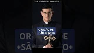 ORAÇÃO DE SÃO BENTO  PADRE REGINALDO MANZOTTI jesus padrereginaldomanzote proteção catolico fe [upl. by Ahsinek377]