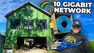 DIY Networking for a Future Proof and HIGH SPEED Home Smurf Tubing and String Pull Trick [upl. by Ruthy]