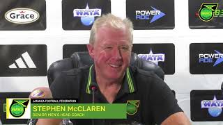 Attack Good And Defense Good But Midfield need Sorting Out  Steve McClaren On Reggae Boyz Midfield [upl. by Yirinec302]