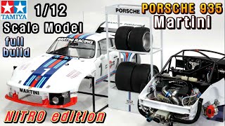 TAMIYA 112 Scale Model Porsche935 quotNITRO EDITIONquot [upl. by Magda506]