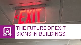 The Future of Exit Signs in Buildings [upl. by Nylsirk]