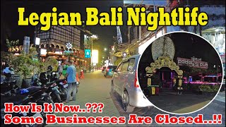 Some Businesses Are Closed How Is Legian Now Legian Bali Nightlife June 2024 [upl. by Ania]