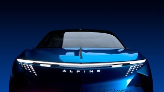 A390 β The new 2025 Alpine Electric Sport Fastback Concept [upl. by Solrac801]